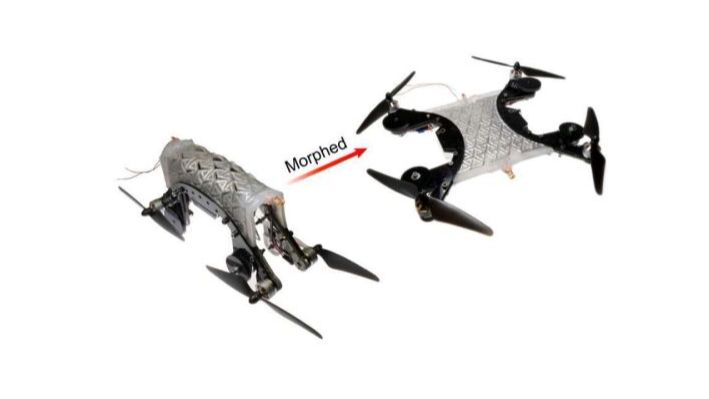 Chế tạo thành công robot có thể “biến hình”